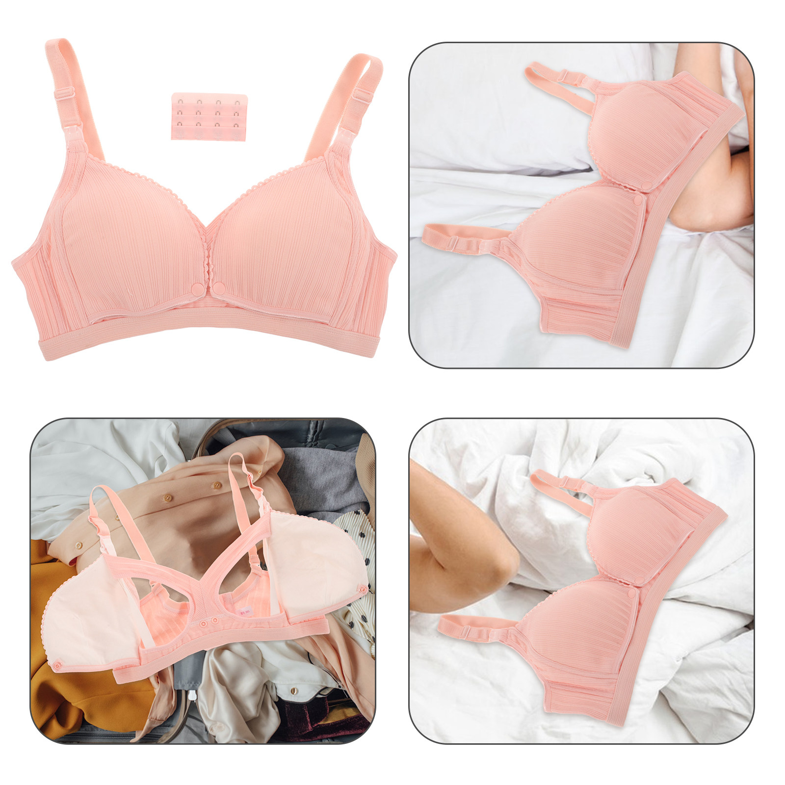 Nursing Bra Sleep - Бюстгальтер для кормящих мам, без косточек,