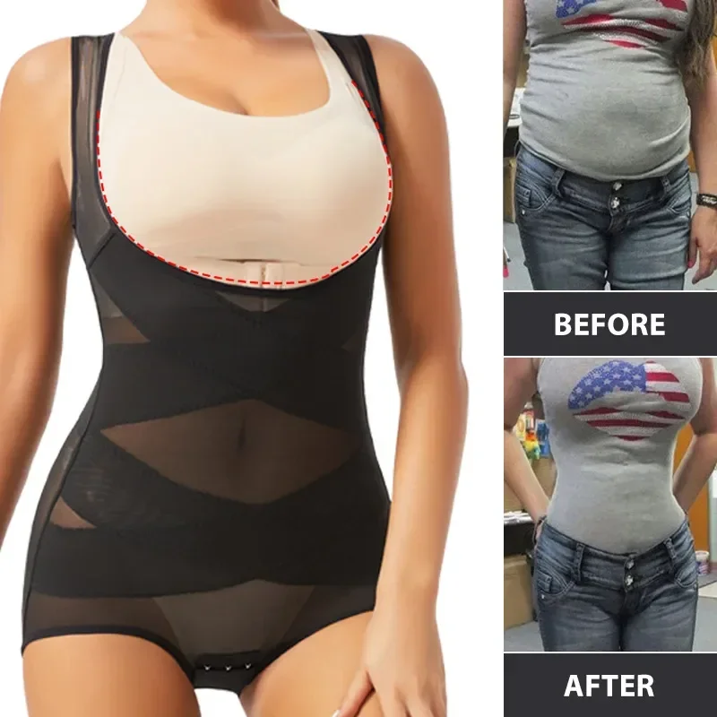 Shapewear Bodysuit Firm - Женское боди, трусы, формирователь всего тела,