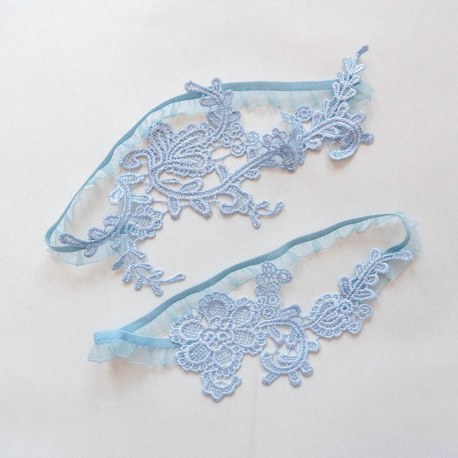 Небесно-голубой комплект сваде – обзор и цена Garter Belt Set