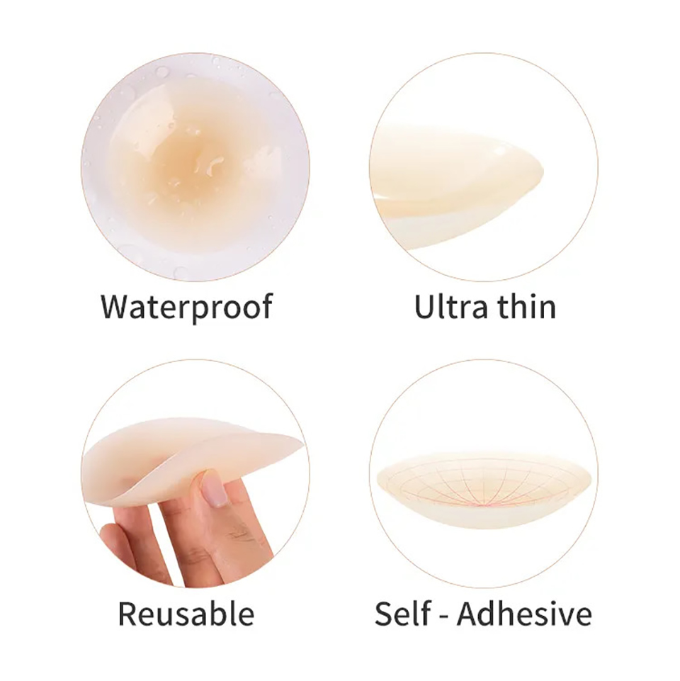 Многоразовый силиконовый клейк – обзор и цена Nipple Cover Pasties