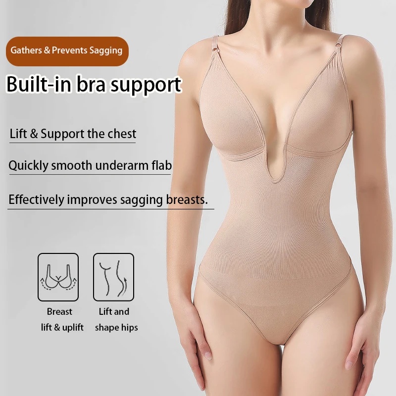 Женское боди без спинки, корре – обзор и цена Seamless Underwear Women